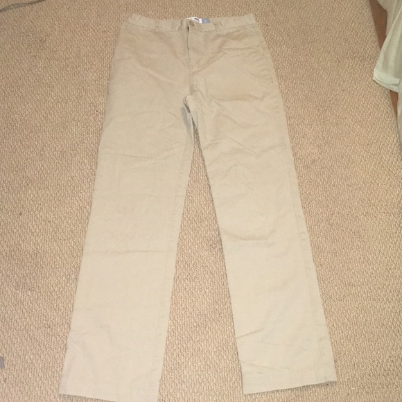 old navy straight khakis